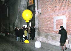 L'ingresso all'Osservatorio astronomico di Brera