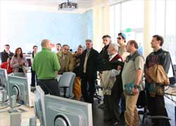 Il centro di controllo di VIRGO